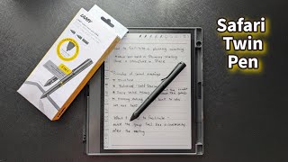 Lamy Safari Twin Pen EMR Unboxing and Review [upl. by Eyssej]