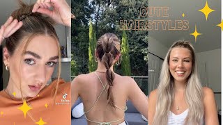 HAIRSTYLES FOR GREASY HAIR  TikTok Compilation [upl. by Zashin]