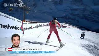 Vincent Kriechmayr🏆 🥇Wengen  Downhill Men 150122 [upl. by Tivad]