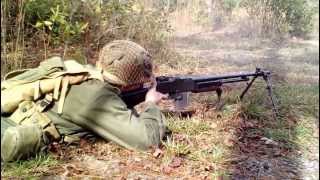 M1918A2 Browning Automatic Rifle BAR  Allan [upl. by Atonsah575]