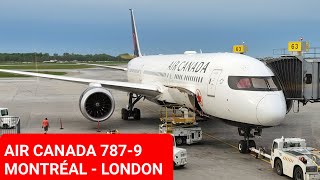 Air Canada 7879  Montréal to London Heathrow in Economy [upl. by Aicenaj]