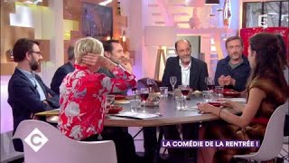 JeanPierre Bacri JeanPaul Rouve et Gilles Lellouche au dîner  C à Vous  29092017 [upl. by Jory]