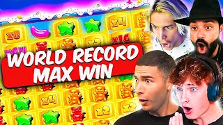 Sugar Rush Max Win Top 5 World Record Wins XQC Roshtein AyeZee  The Boys Donde Kazlic [upl. by Voccola]