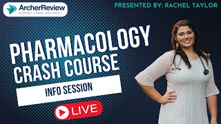 NCLEX Pharmacology Crash Course Info Session [upl. by Calen]