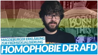 Frühsexualisierung Wie die AfD gegen Schwule und Kinder hetzt [upl. by Ydarg]