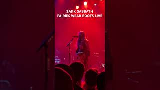 Zakk Sabbath plays “Fairies Wear Boots” on Jan 9 2024 at the Roxian Theatre in McKees Rocks Pa [upl. by Arno]