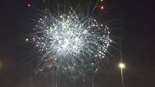 The fireworks display of France at La Ronde in Montréal [upl. by Suilmann]