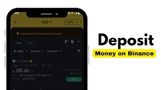 Binance mae paise kaise deposit Karen  How to deposit money in binance [upl. by Arabelle291]