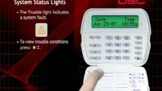 DSC Security System Keypad Status Lights [upl. by Ative]