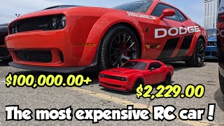 The Most Expensive RC yet 5th Scale Dodge Challenger [upl. by Lraep370]