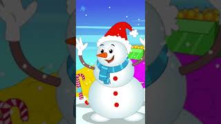 Christmas Snowman shorts mrshape babysongs nurseryrhymes christmas xmas [upl. by Natica26]