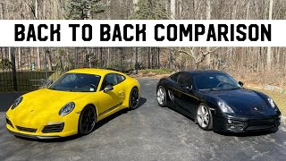 Porsche 911 and Cayman are similar except this ONE BIG THING [upl. by Arevle]