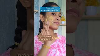 Do a patch test before using✨ homemade facescrub facemask skincondition [upl. by Toddie]