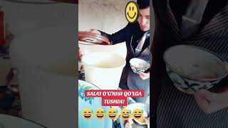 Salat ogrisi qolga tushdi🤣🤣🤣🤣🤣 [upl. by Sewoll933]