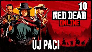 Red Dead Online 10 rész  Új paci [upl. by Erleena719]