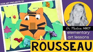 Rousseau Jungle Art Project Overview amp Art Lesson Teaching Tips [upl. by Uhsoj]