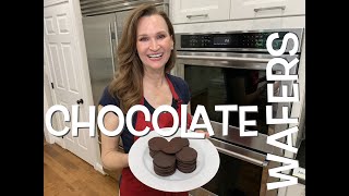 Chocolate Wafers The Cookie Makers Stopped Making Them Now You Can Make Your Own Easy Recipe [upl. by Kelsy]