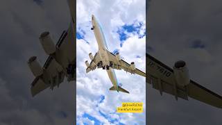 Airport Frankfurt Germany 🇩🇪 Best Plane Landing at Europes Top Airport viral trending lufthansa [upl. by Euqinommod]