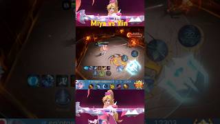 Miya vs Yin Miyas Attack Speed amp Crit Build shorts ytshorts trendingshorts [upl. by Kieran475]