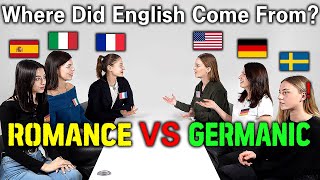 Germanic vs Romance l Where did English Come From [upl. by Noslien938]