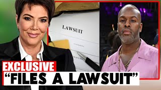 Kris Jenner Files RESTRAINING Order Against Corey Gamble  Family Divided [upl. by Umeko]