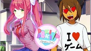 Doki Doki Literature Club 01 w NumbNexus quotThis is really happeningquot [upl. by Michon]