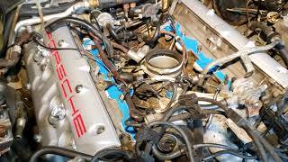 Porsche 928 intake and engine bay refresh progress [upl. by Pedrick371]