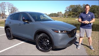 Is the NEW 2022 Mazda CX5 Carbon Edition a better SUV than a Honda CRV [upl. by Bornie82]