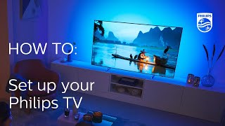 How to set up your Philips Saphi Smart TV 2018 [upl. by Donald]