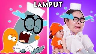 LAMPUT  Transfer Gun And Age Remote  LAMPUT WITH ZERO BUDGET  Hilarious Cartoon Compilation [upl. by Hastings]