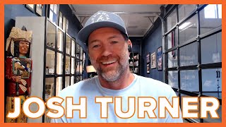 Country superstar Josh Turner on his life career new album and Katy concert [upl. by Nalyd]