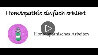 Homöopathisches Arbeiten [upl. by Atinnod]