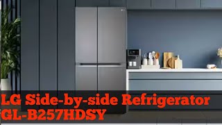 LG Sidebyside Refrigerator GLB257HDSY [upl. by Mikah]