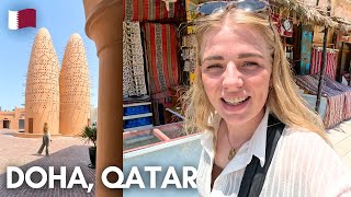 18 hours Layover in Doha Qatar 🇶🇦  Doha Transit Tour Review Is it worth it [upl. by Akimik553]