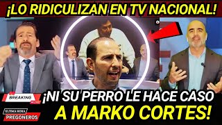 ¡LO RIDICULIZAN EN TV NACIONAL ¡NI SU PERRO LE HACE CASO A MARKO CORTES [upl. by Lednem905]