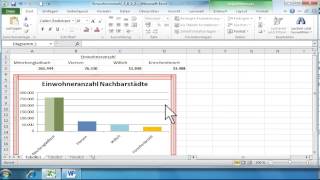 Excel Diagramm kopieren und einfügen [upl. by Ahseret]