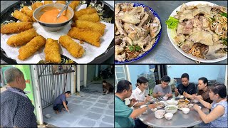 Chà Ron Gạch Cháo Vịt Gỏi Bắp Chuối và Chả Giò  Thuý Nhân Trà Vinh 410 [upl. by Kotick]