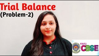 Trial BalanceProblem2 Accountancy class 11 [upl. by Orenid]