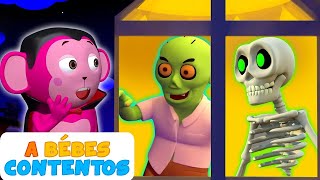 Canciones Infantiles  Quién Está En La Ventana 😱  Música de halloween para niños [upl. by Olia]