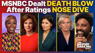 MSNBC Dealt DEATH BLOW After RATINGS Nose Dive PostElection [upl. by Roselle]