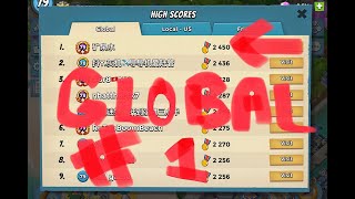 Boom Beach Zeus Beats Global 1 Exploiting a Flaw in His Base [upl. by Sharline]