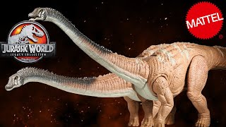 Mattel Legacy Collection Diplodocus Review Jurassic World [upl. by Eatnohs]