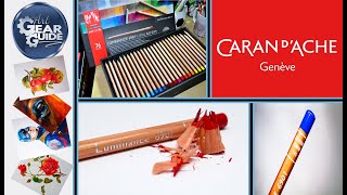 Caran Dache Luminance Review  Caran Dache Luminance Colored Pencils [upl. by Ahrat]