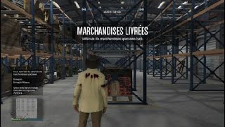 Entrepôt De Marchandise GTA V Online [upl. by Platto]