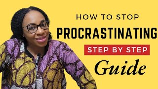 How to Overcome Procrastination  Motivating Yourself  A Guide for Procrastinators [upl. by Durtschi]