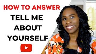 Tell Me About Yourself  Best Answer to This Interview Question ✓ [upl. by Wurster]