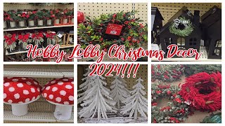 Hobby Lobby  Christmas Decor 2024 [upl. by Nivrae]