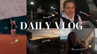 Daily vlog  une journée avec moi jai abandonné youtube  projet pour la chaine [upl. by Ycnay]