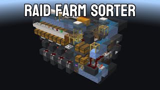 bedrock raid farm sorter [upl. by Meyer585]