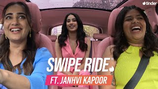 Swipe Ride Ft Janhvi Kapoor  Kusha Kapila  Tinder India [upl. by Anaz]